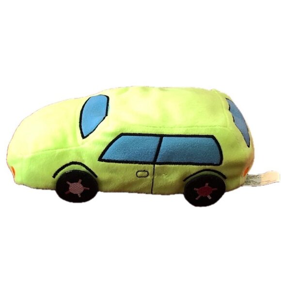 High Reach Learning Family Car Plush Green Blue Stuffed 8" Long 2011 - Picture 2 of 11